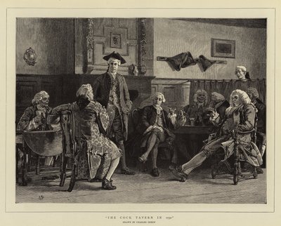 La Taverne du Coq en 1750 - Charles Green